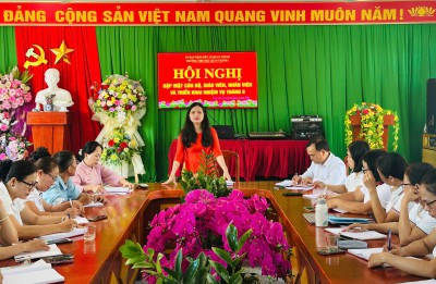 🌟 HỘI NGHỊ GẶP MẶT CÁN BỘ, GIÁO VIÊN, NHÂN VIÊN VÀ TRIỂN KHAI NHIỆM VỤ THÁNG 9